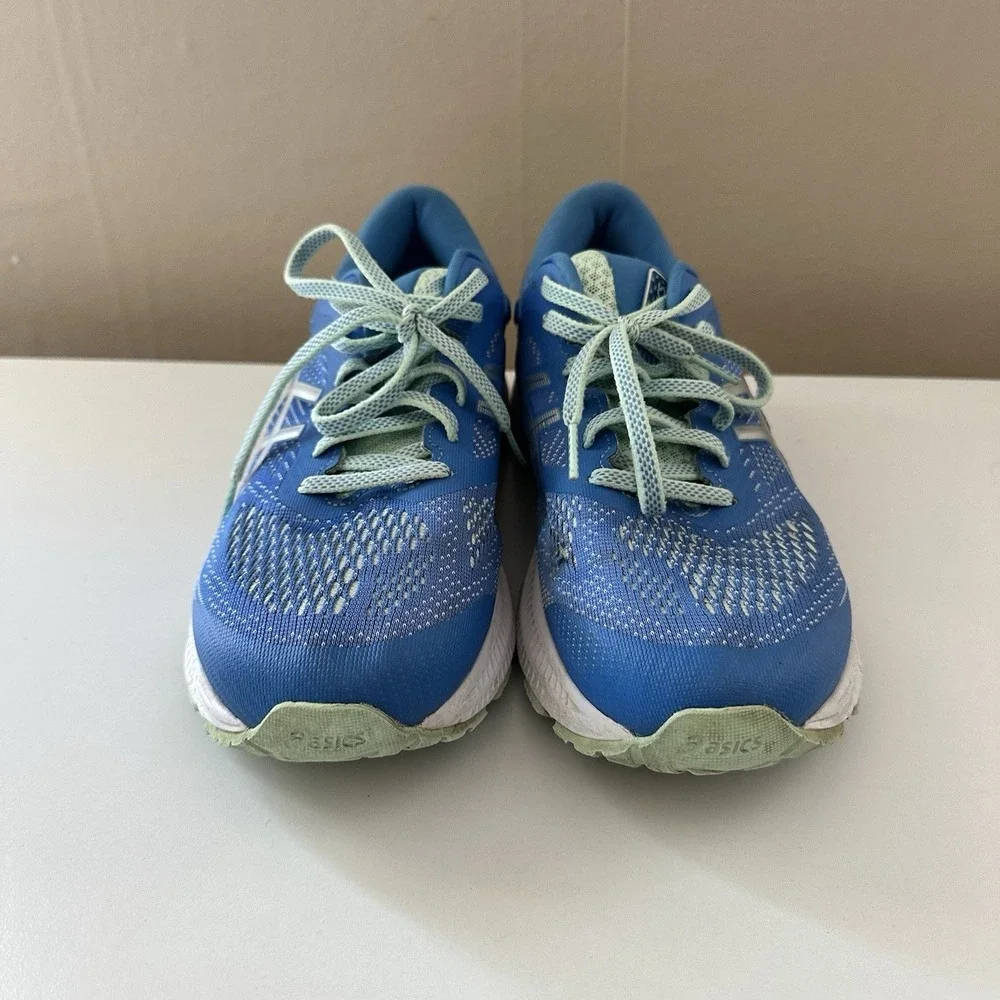 Asics Women Gel Kayano 26 Sneakers Size 10 Blue Lace Up Athletic Running Active